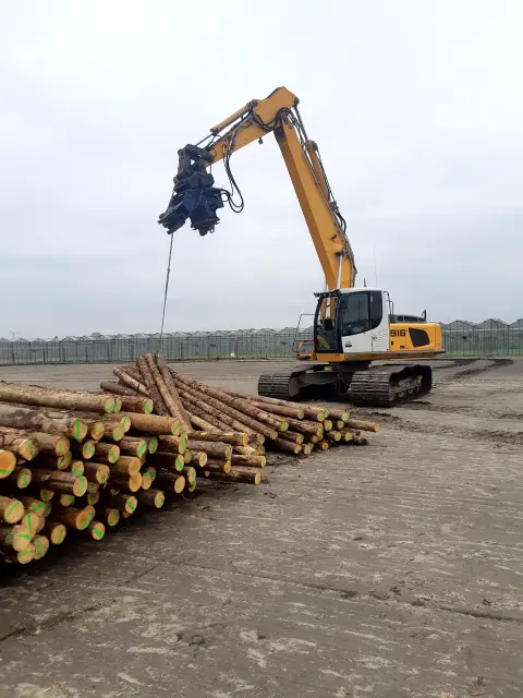 houten heipalen